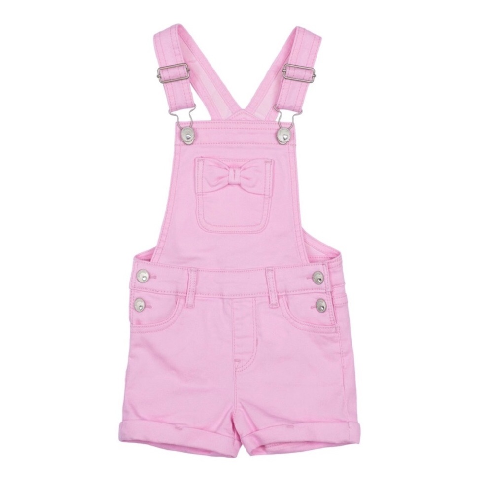 New Pink Jordache Denim Shortalls